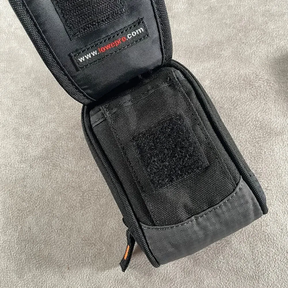 Vintage Lowepro Compact Camera Case Bag Black Digital Cam Sony Nikon Camera Case